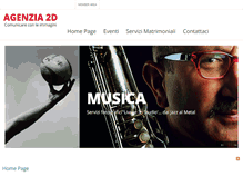 Tablet Screenshot of agenzia2d.it